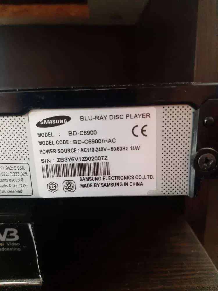 DVD و بلوری پلیر 3D سامسونگ مدل BD-C6900|پخشکننده DVD و ویدیو|مشهد, فردوسی|دیوار