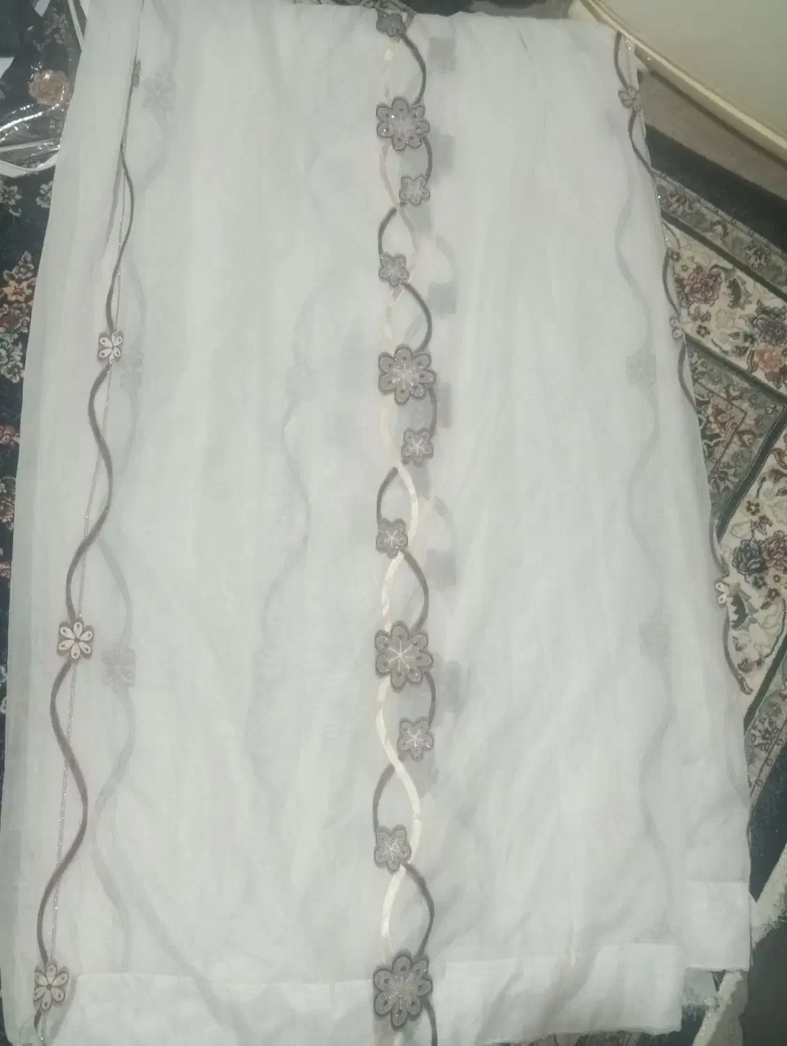 پرده حریر|پرده، رانر، رومیزی|صفادشت, |دیوار