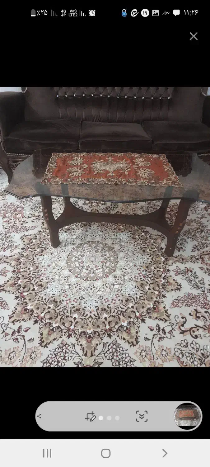 سه عدد جلو مبلی|مبلمان خانگی و میز عسلی|تیران, |دیوار