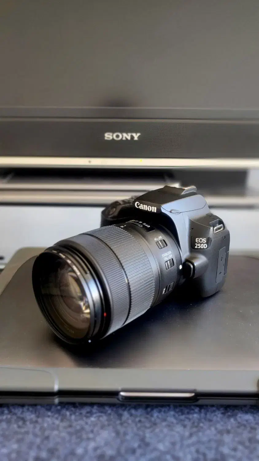 دوربین canon 250D با لنز 18 135 usm|دوربین عکاسی و فیلمبرداری|اردبیل, |دیوار