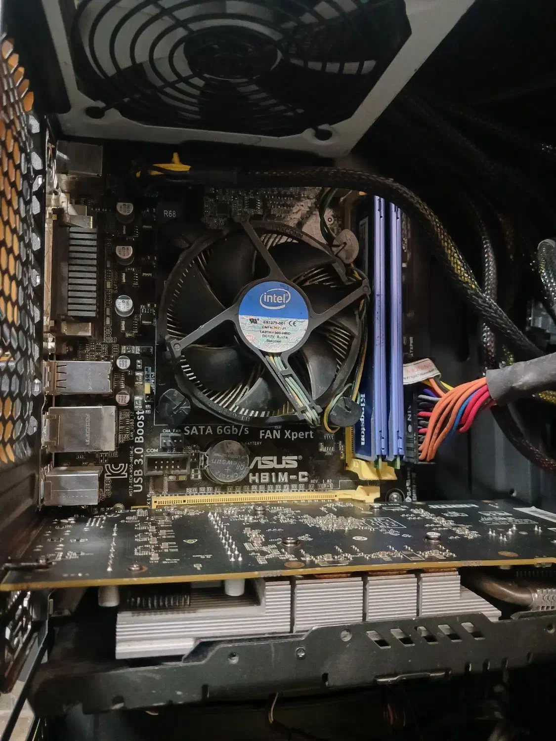 کیس گیمینگ i7 4770 با رم 16GB و RX580 8GB|رایانه رومیزی|تهران, فردوسی|دیوار