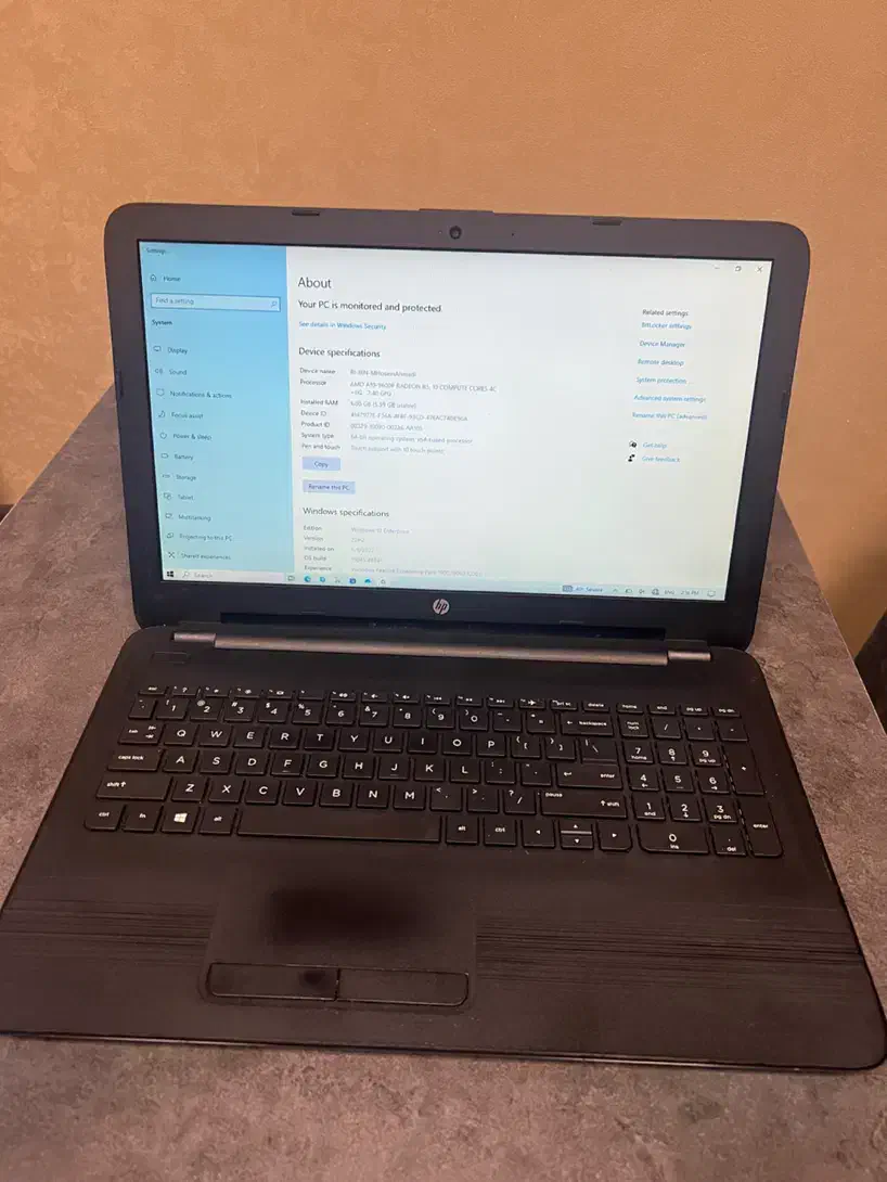 LAPTOP HP Notebook AMD A10 9600P|رایانه همراه|تهران, اکباتان|دیوار