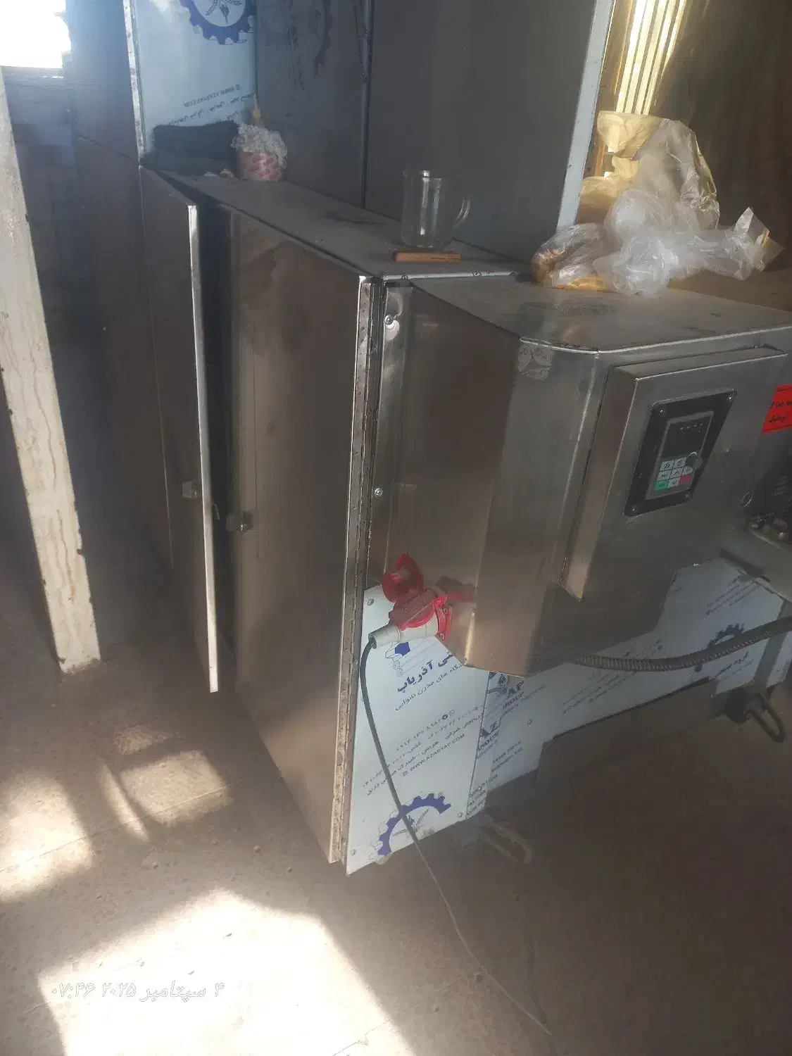 دستگاه تونلی لواش آذریاب باسه کاره وخمیرگیر نو|ماشین‌آلات صنعتی|مشگین شهر, |دیوار