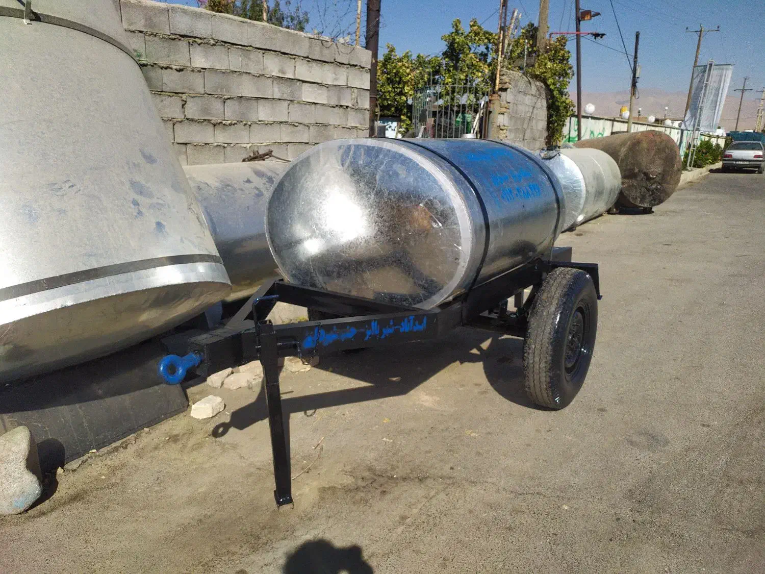 تولید تانکر چرخدار|مصالح و تجهیزات ساختمان|کرمانشاه, |دیوار