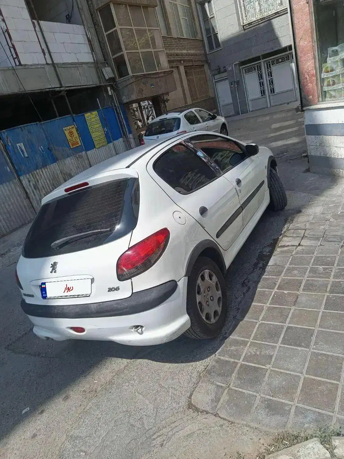 206 تیپ 6 اتومات مدل 88 فرانسه|خودرو سواری و وانت|تهران, شارق|دیوار