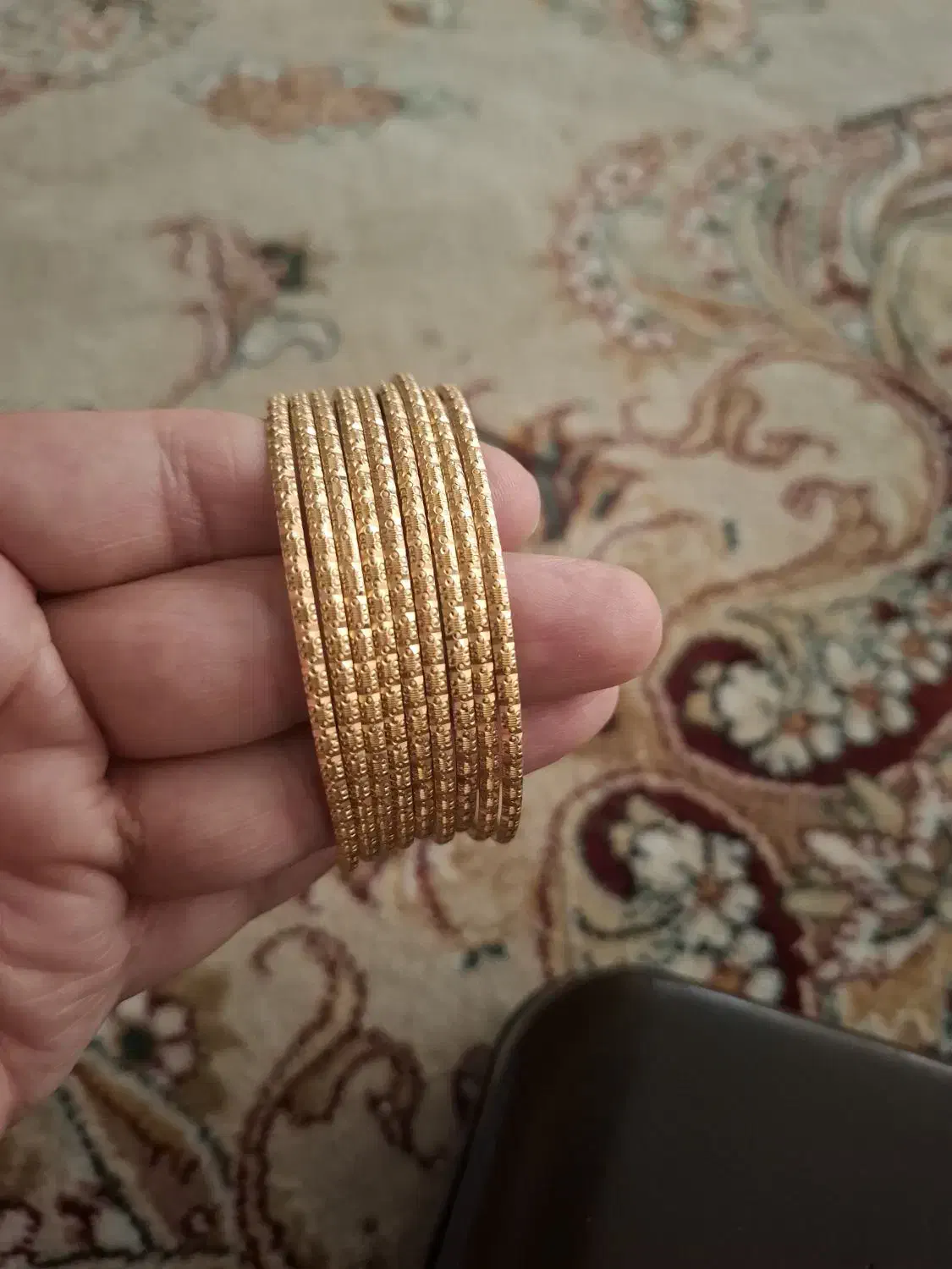 نه عدد النگوی مفتولی سایز 2|جواهرات|یاسوج, |دیوار