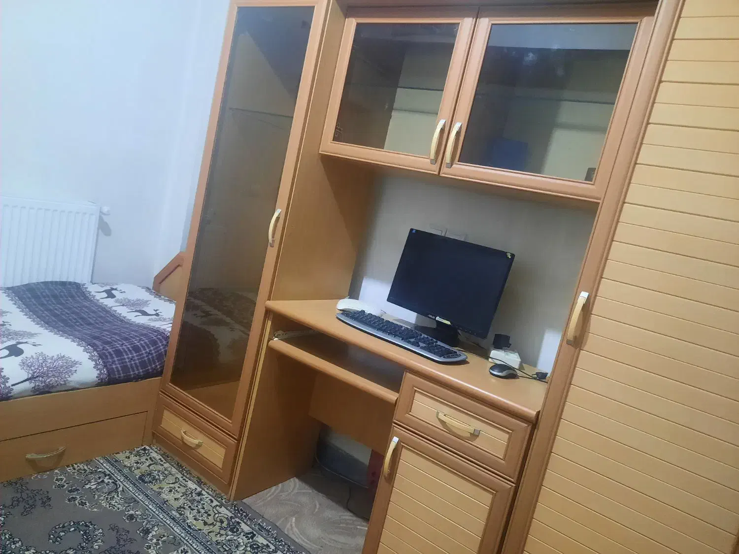 سرویس کمد و تختخواب|تخت و سرویس خواب|همدان, |دیوار