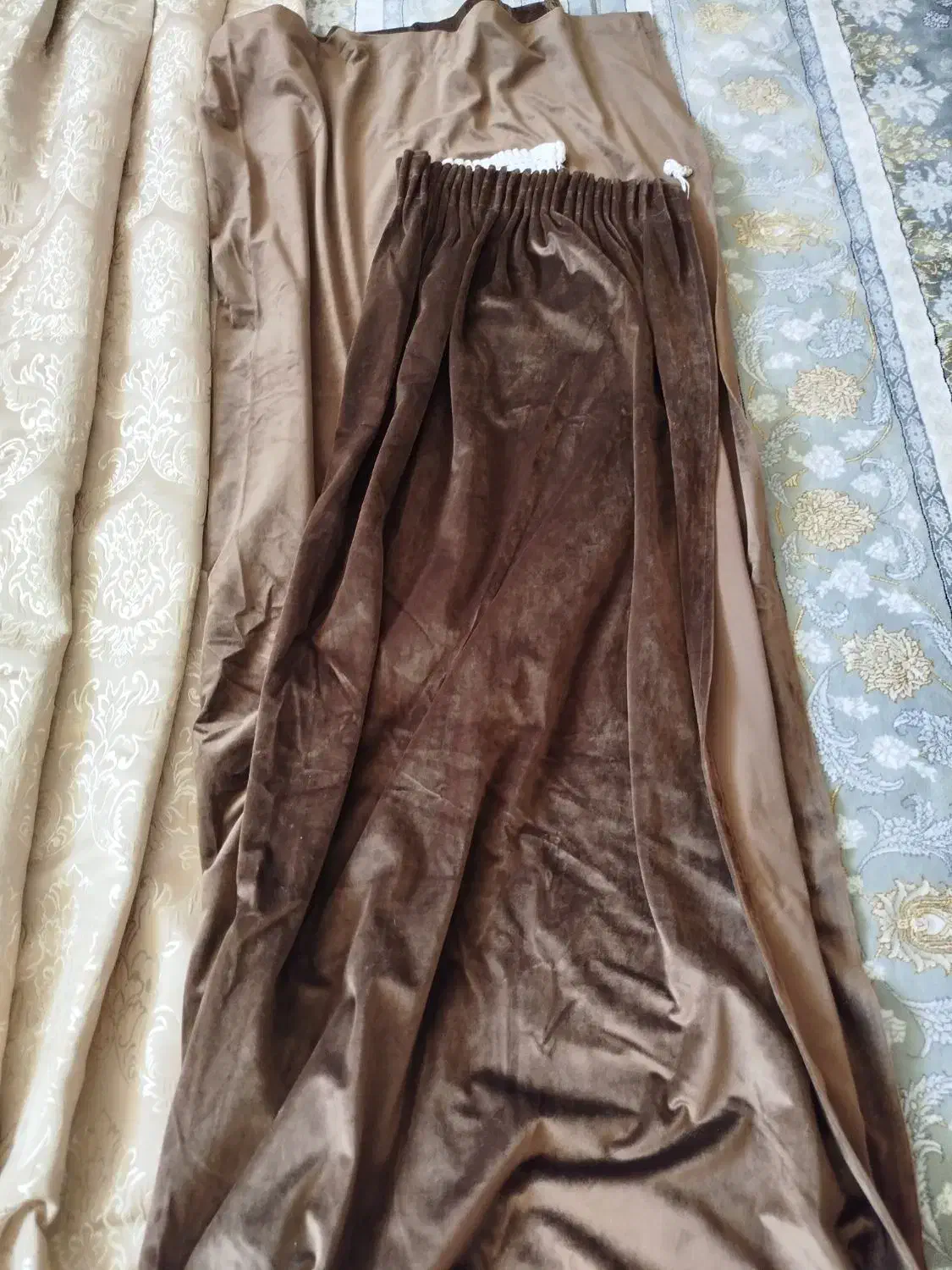 پرده پذیرایی|پرده، رانر، رومیزی|اسلام‌شهر, شهرک سعیدیه|دیوار