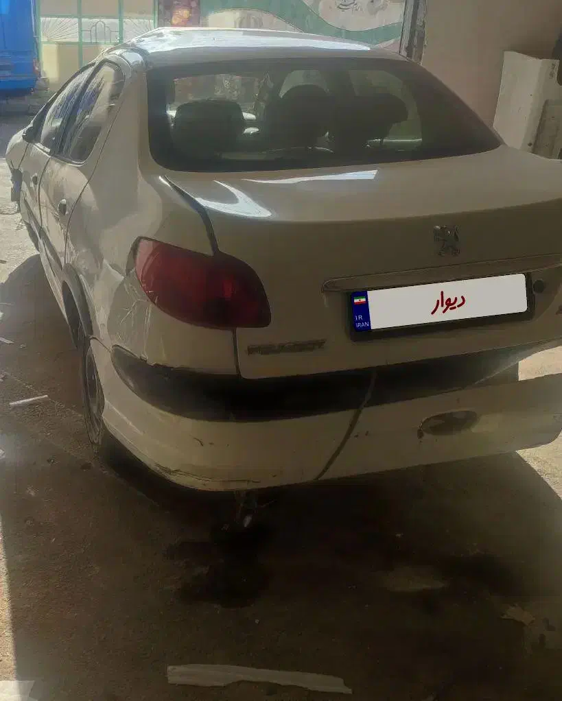 ۲۰۶sdمدل ۸۹v8|خودرو سواری و وانت|میاندوآب, |دیوار