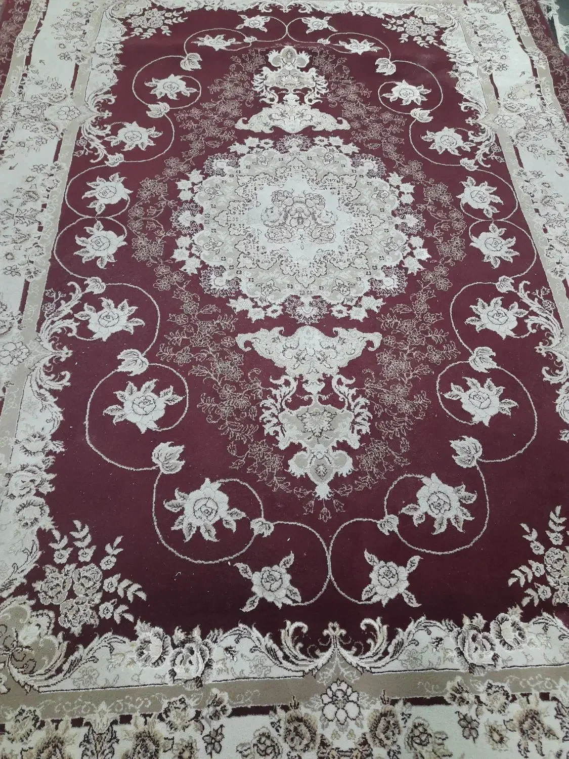 ۲ تخته فرش ۶ متری ۷۰۰ شانه|فرش|قم, زنبیل آباد|دیوار