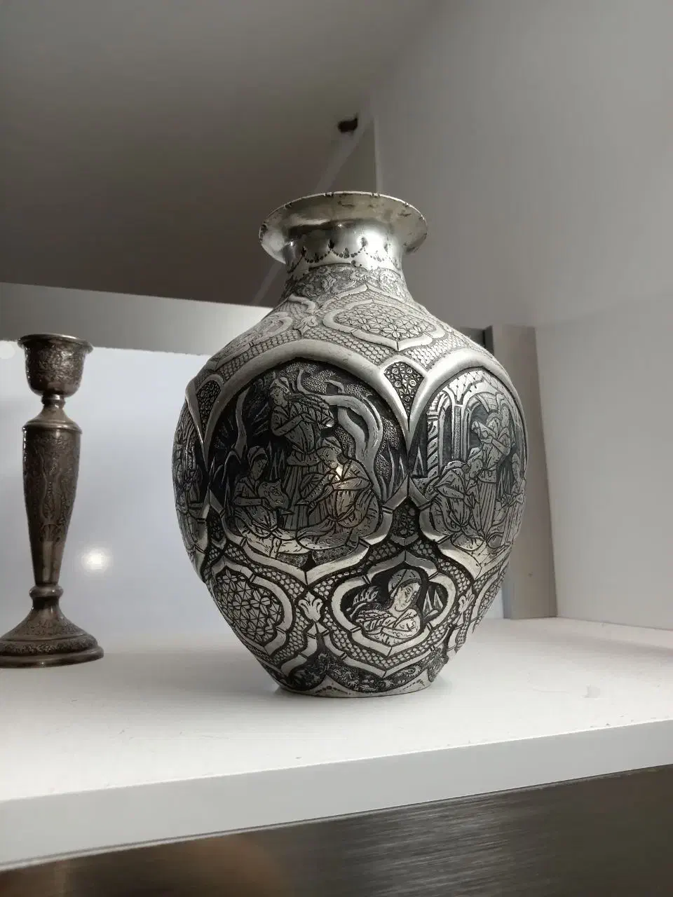 قلمزنی مس|صنایع دستی و سایر لوازم تزئینی|اصفهان, سروستان|دیوار