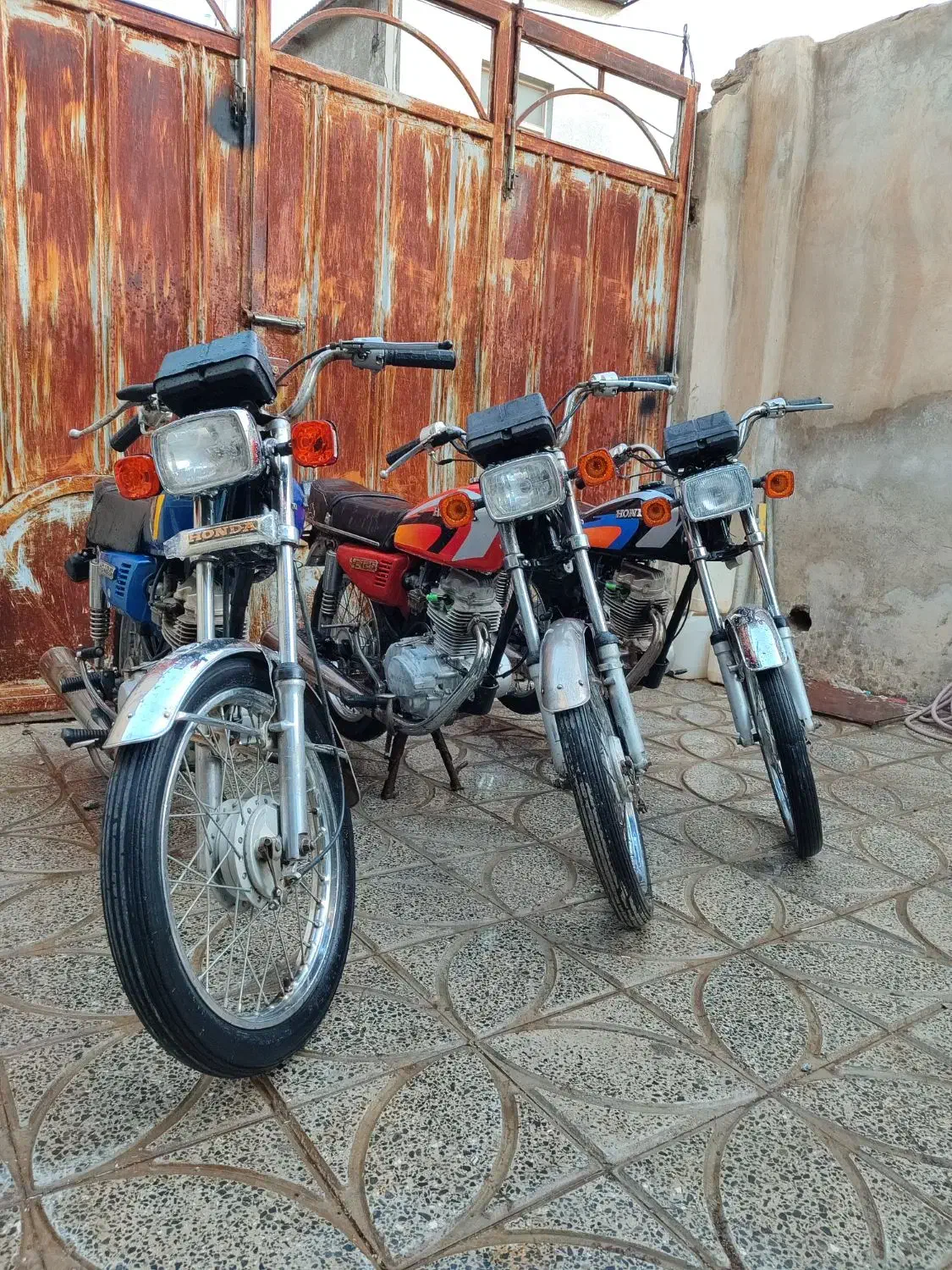 موتور هوندا ۱۲۵و۱۵۰ مزایده ای|موتورسیکلت|شهرکرد, |دیوار