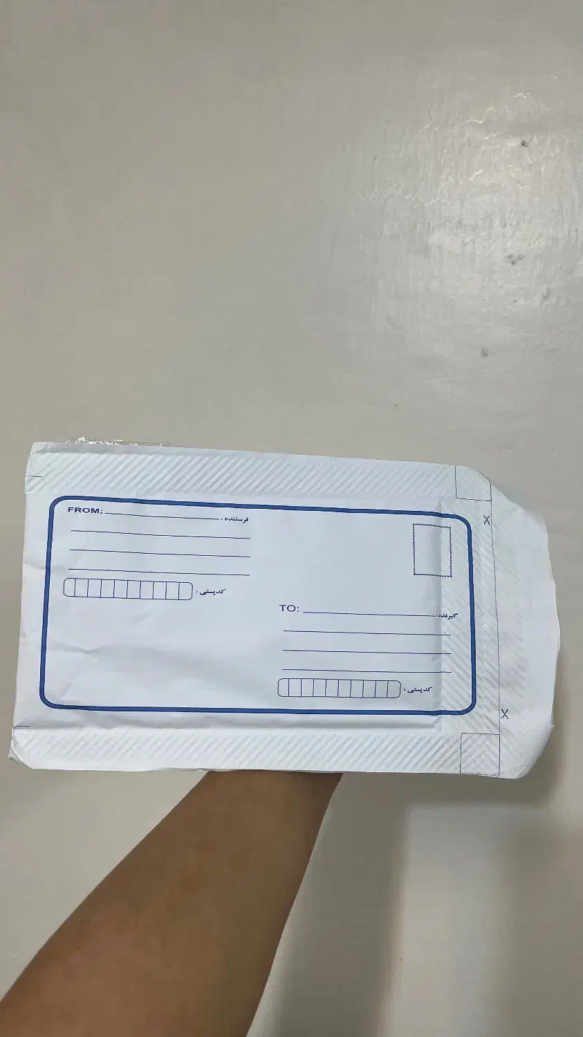 پاکت پستی سایز ۱۲۰ حبابدار ۴۰ عدد|عمدهفروشی|رشت, نیروی دریایی|دیوار