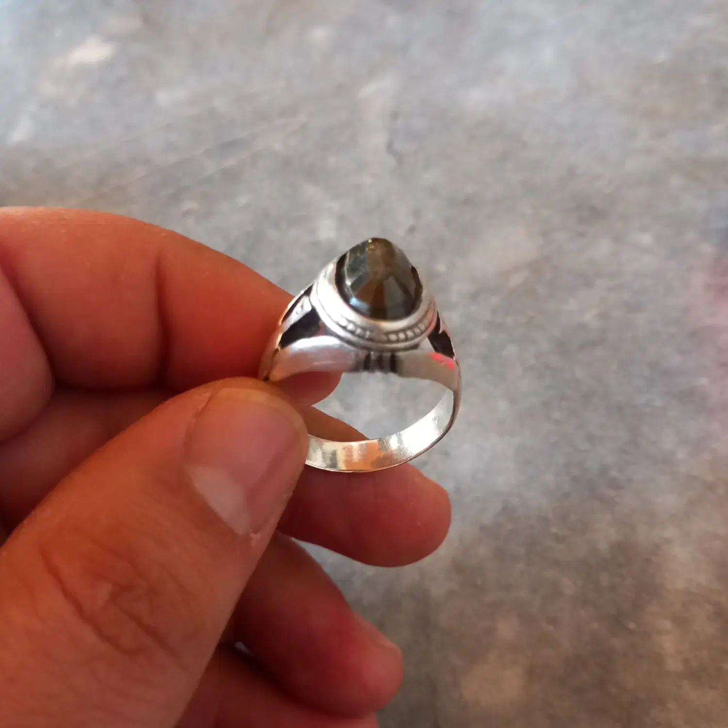 انگشتر نقره|جواهرات|تبریز, |دیوار