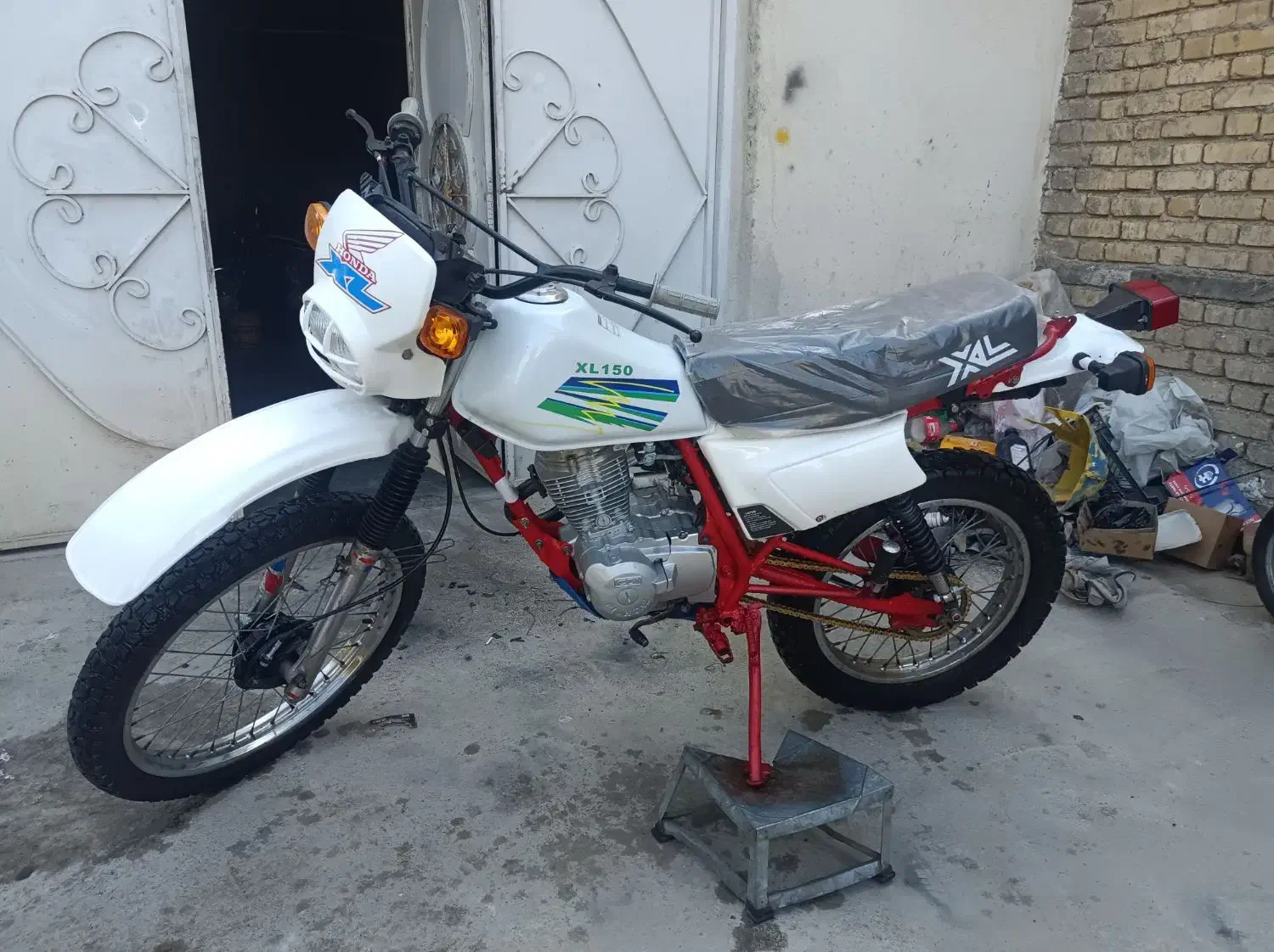 تریل ایکسل ۲۵۰مزایده|موتورسیکلت|کرمانشاه, |دیوار