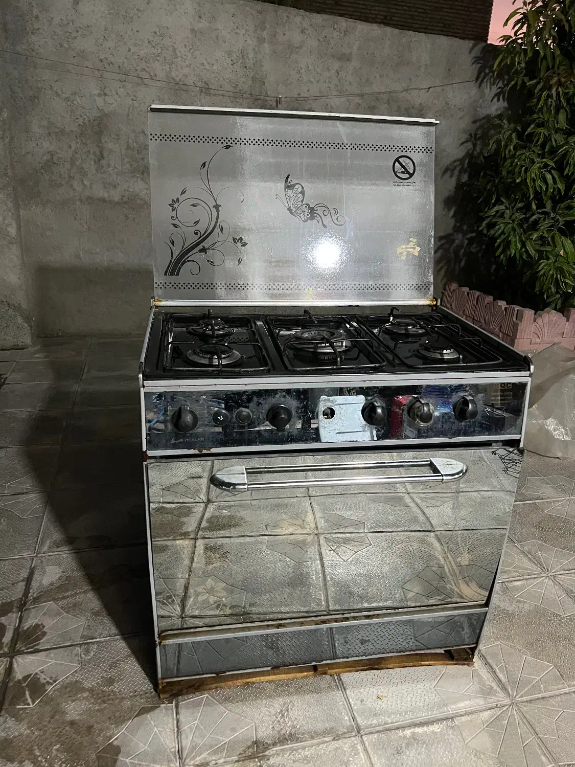 گاز پنج شعله طرح فر|اجاق گاز و لوازم برقی پخت‌وپز|بندرعباس, |دیوار