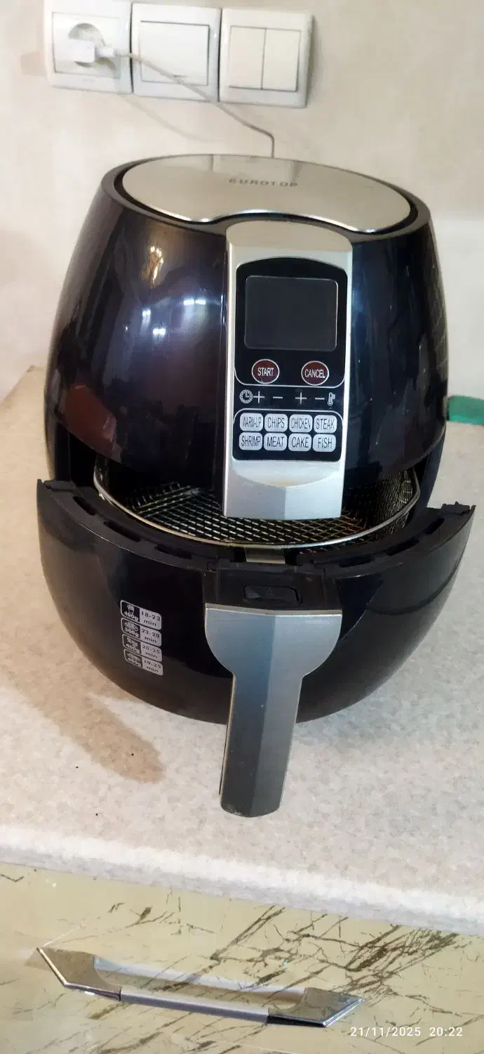 سرخ کن بدون روغن یوروتاپ|اجاق گاز و لوازم برقی پخت‌وپز|تهران, مشیریه|دیوار