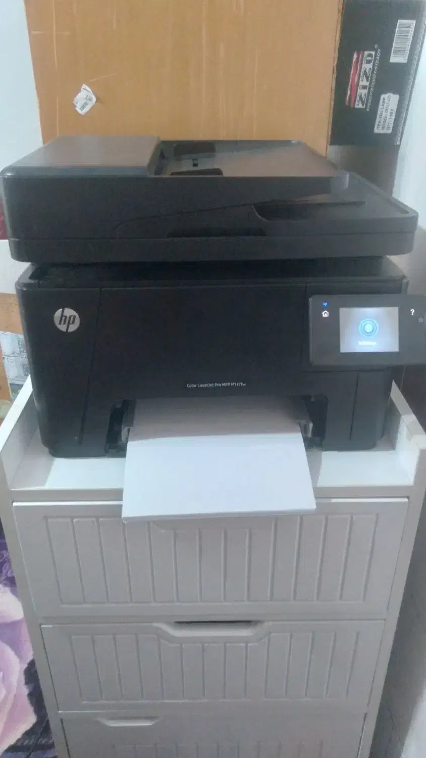 پرینتر چندکاره رنگی HP LaserJet MFP 177|پرینتر، اسکنر، کپی، فکس|دزفول, |دیوار