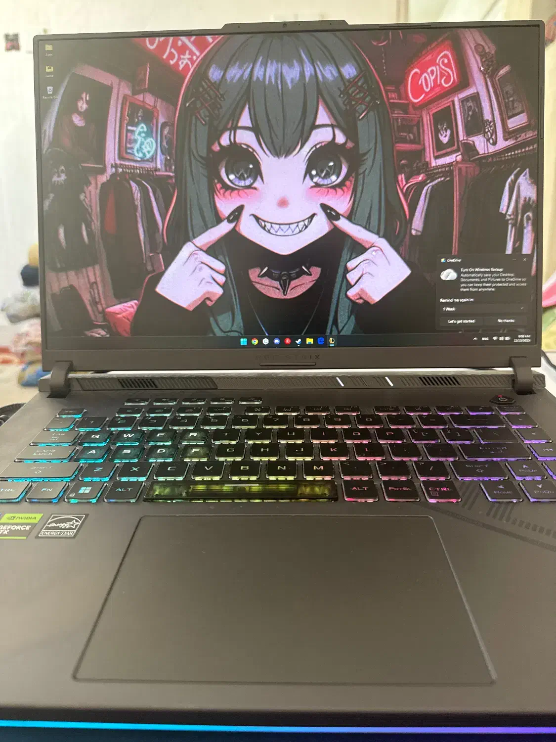 لپ تاپ گیمینگ G614JV|رایانه همراه|تهران, یوسفآباد|دیوار