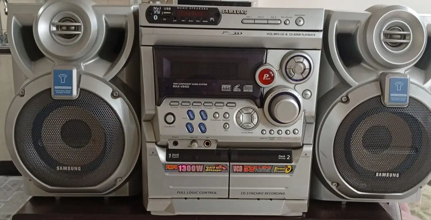 یک دستگاه رادیو ضبط سی دی خور سامسونگ|سیستم صوتی خانگی|تهران, بهداشت|دیوار