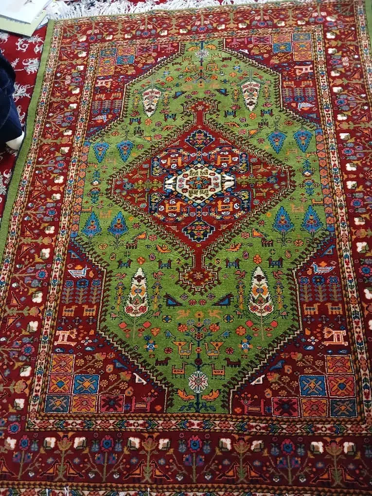 یک جفت سه متری دست بافت|فرش|شاهینشهر, فردوسی|دیوار