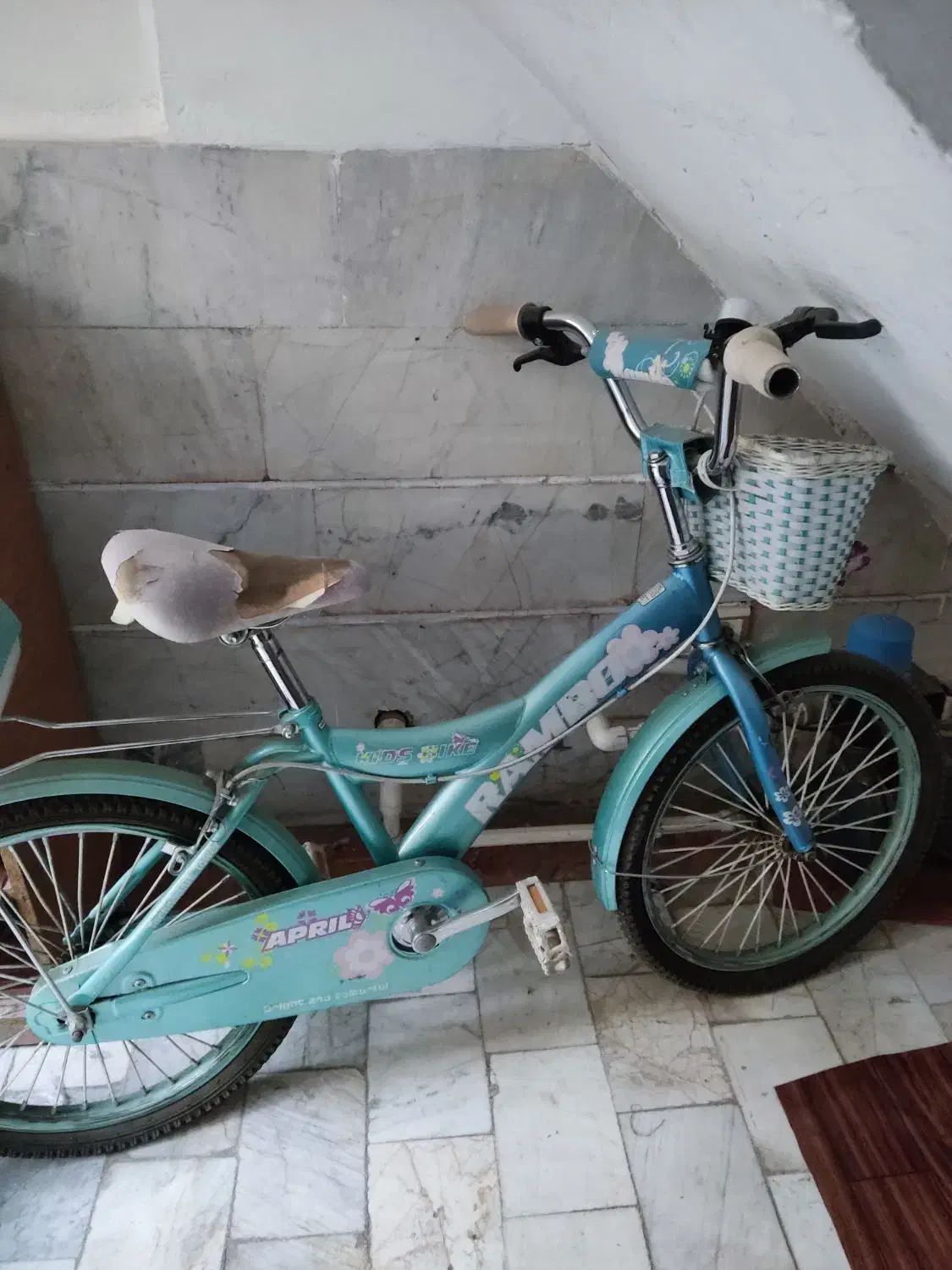 دوچرخه سایز ۲۰ دخترانه|دوچرخه، اسکیت، اسکوتر|اسلامشهر, شهرک لاله|دیوار