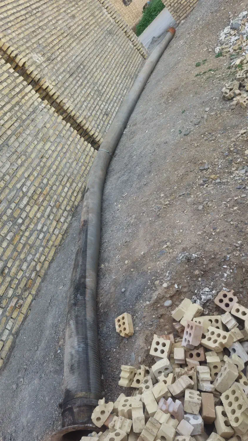 شیلنگ هشت اینچ|ماشین‌آلات صنعتی|اندیمشک, |دیوار