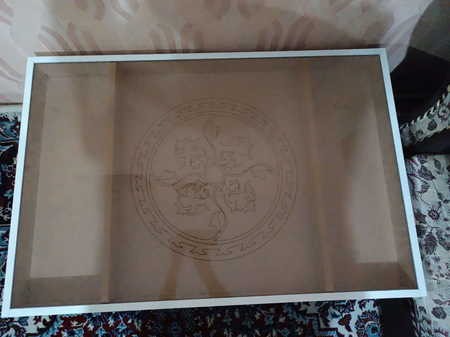 میز وسط و سه عسلی|مبلمان خانگی و میز عسلی|تنکمان, |دیوار