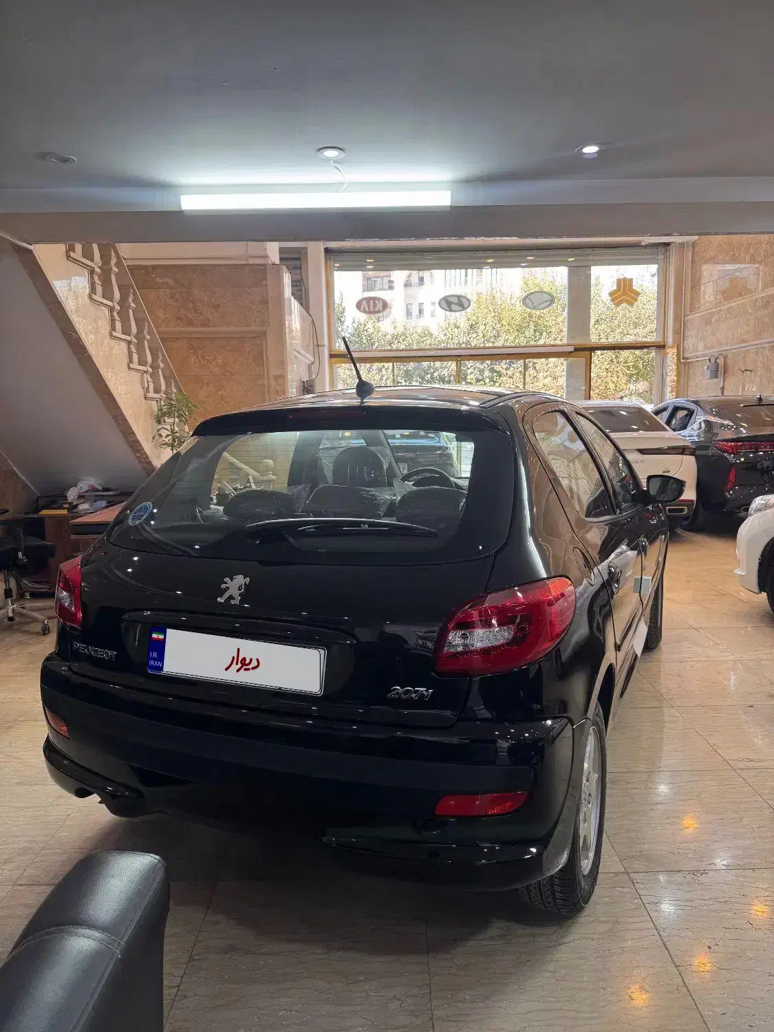پژو 207 پانا/1403/مشکی/به رویت/نقد و اقساط|خودرو سواری و وانت|قم, شهرک سازمان آب|دیوار