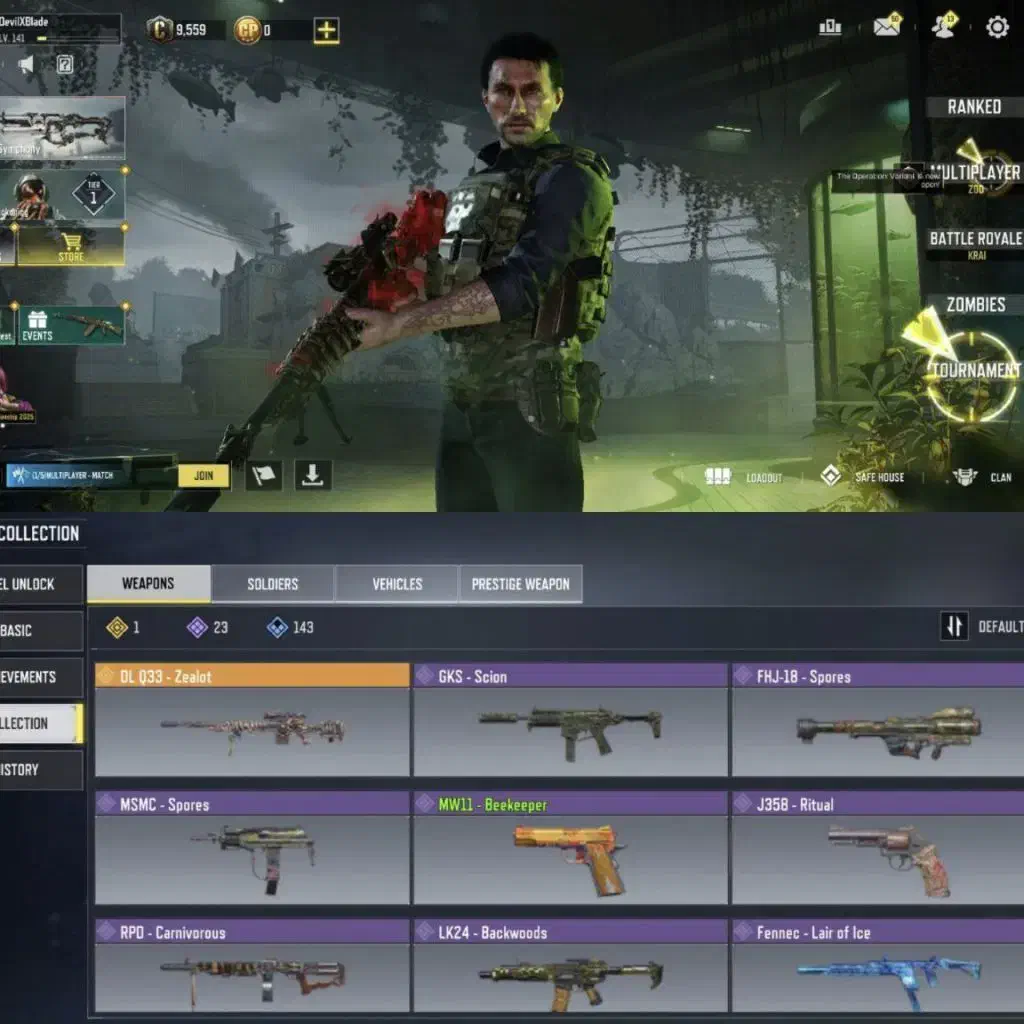 اکانت کالاف دیوتی موبایل|کنسول، بازی ویدئویی و آنلاین|آمل, |دیوار