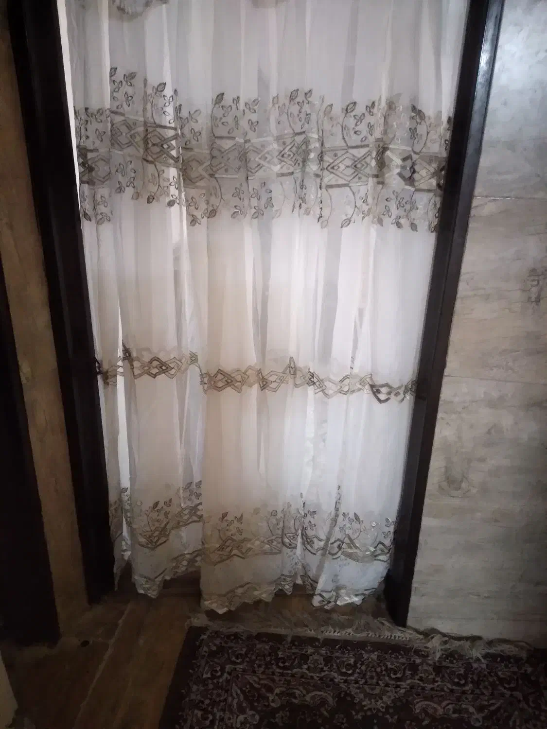 پرده حریر یخچال|پرده، رانر، رومیزی|کازرون, |دیوار