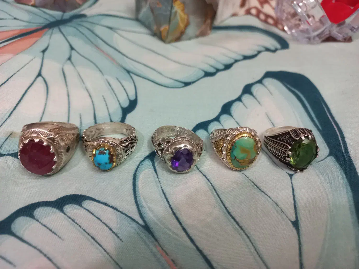 انگشتر نقره|جواهرات|تاکستان, |دیوار