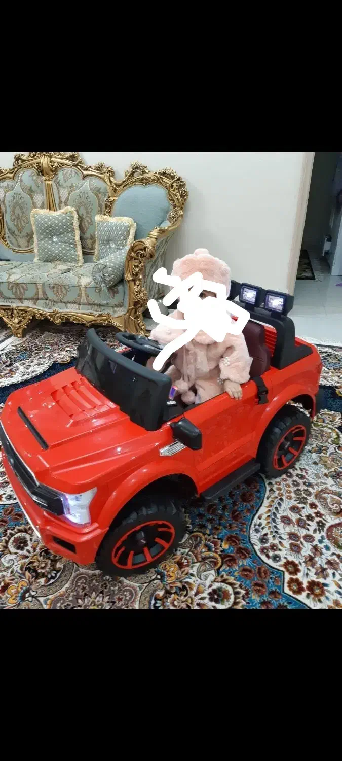 جیپ شارژی دوموتوره درحد نو کامل سالم|اسباببازی|فشم, |دیوار