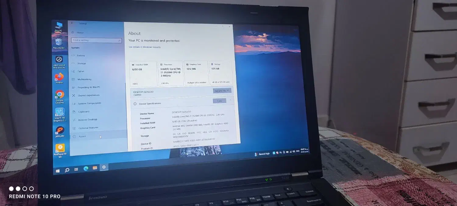 لپ تاپ لنوو think pad t430|رایانه همراه|تهران, شهرک رضویه|دیوار