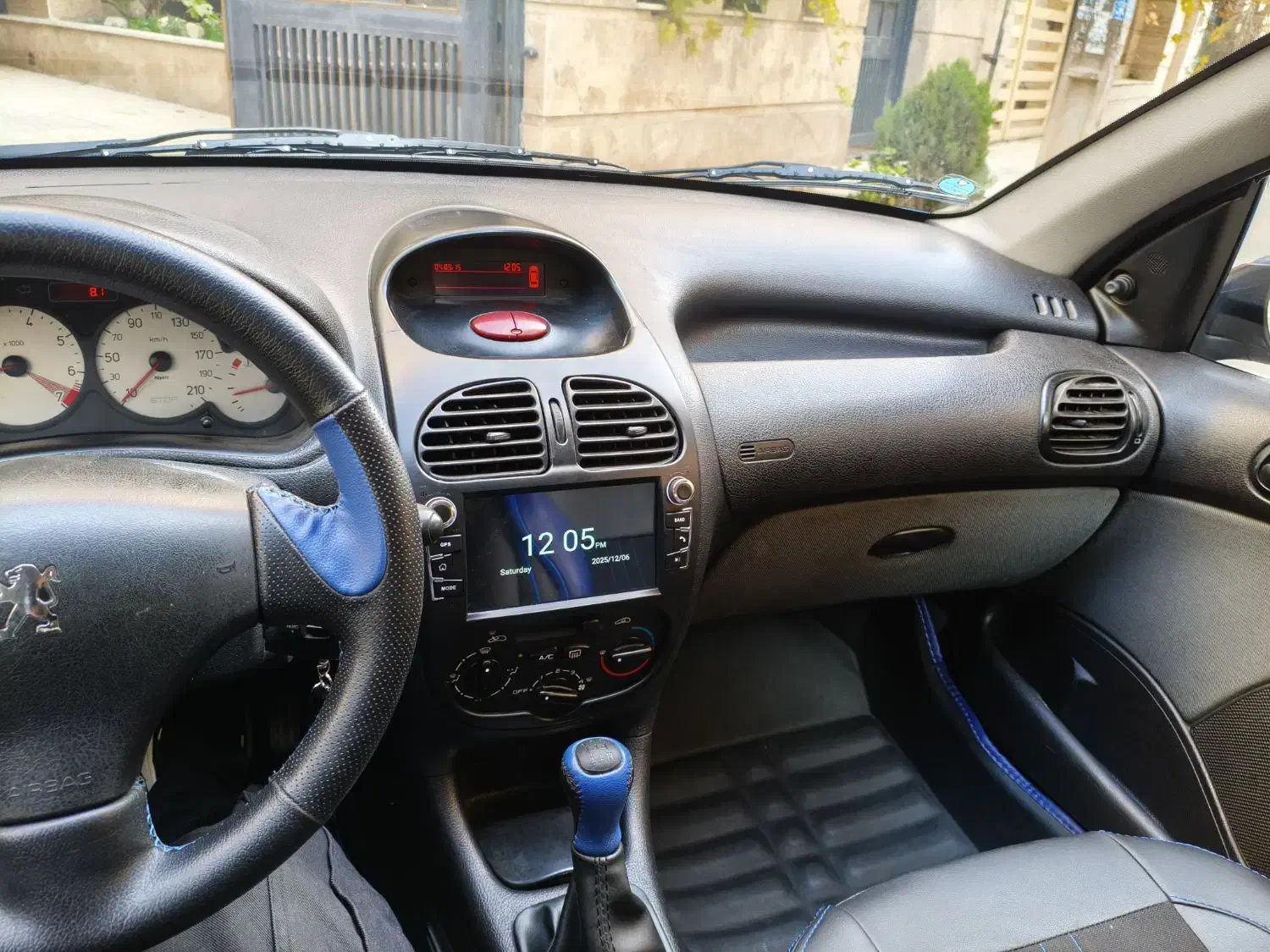 206تیپ2بی رنگ استثنایی همراه با لوازم|خودرو سواری و وانت|کرج, گوهردشت|دیوار