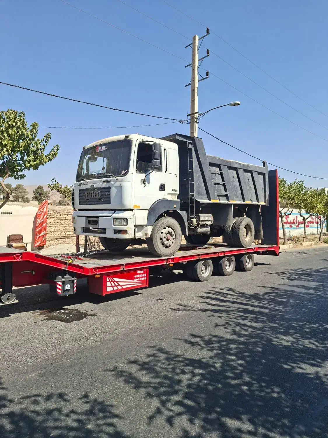 خوروبر سنگین کامیون بر کمرشکن کریر|خدمات حمل و نقل|تهران, چیتگر شمالی|دیوار