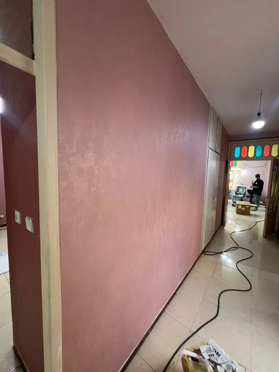 نصاب کاغذ دیواری|خدمات پیشه و مهارت|اهواز, زیتون کارگری|دیوار