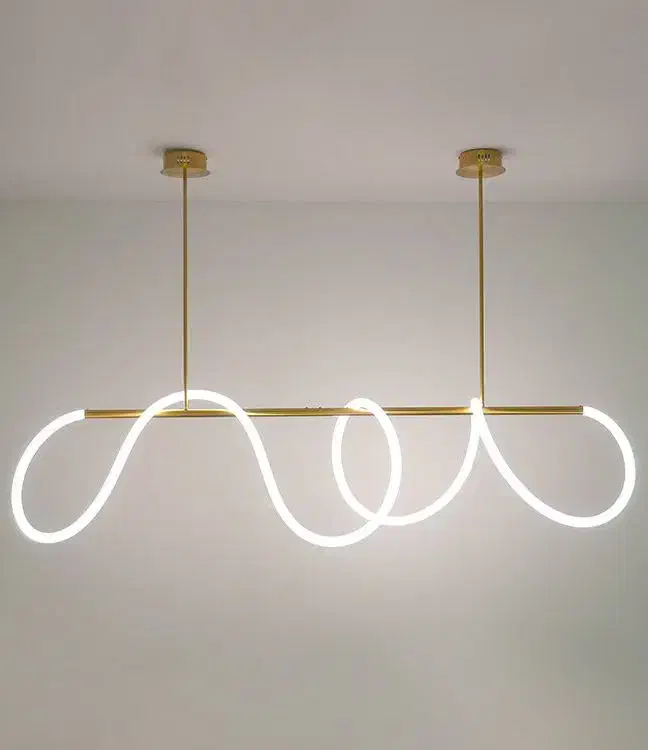 لوستر سقفی مدرن طرح شلنگی ۳۶۰ کد ۷۸۰۰۰۱|لوستر و چراغ آویز|تهران, شهرک چیتگر|دیوار