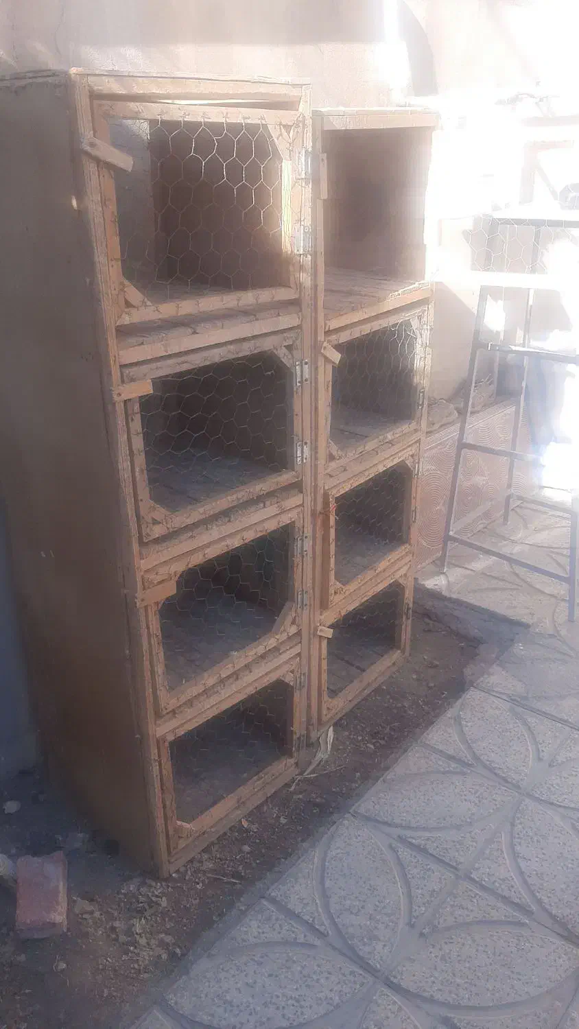 قفس کبوتر|لوازم جانبی حیوانات|درب گنبد, |دیوار