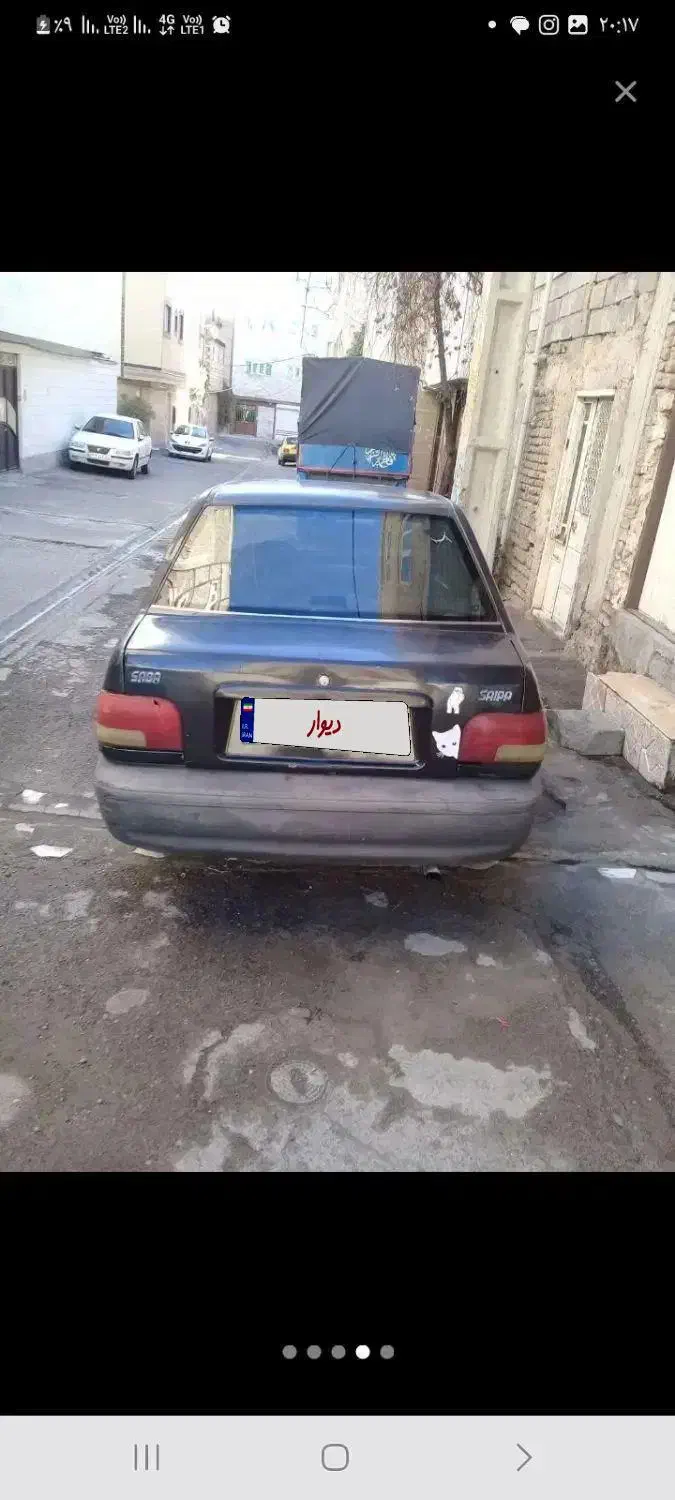 پراید دوگانه مدل ۸۴|خودرو سواری و وانت|تبریز, |دیوار