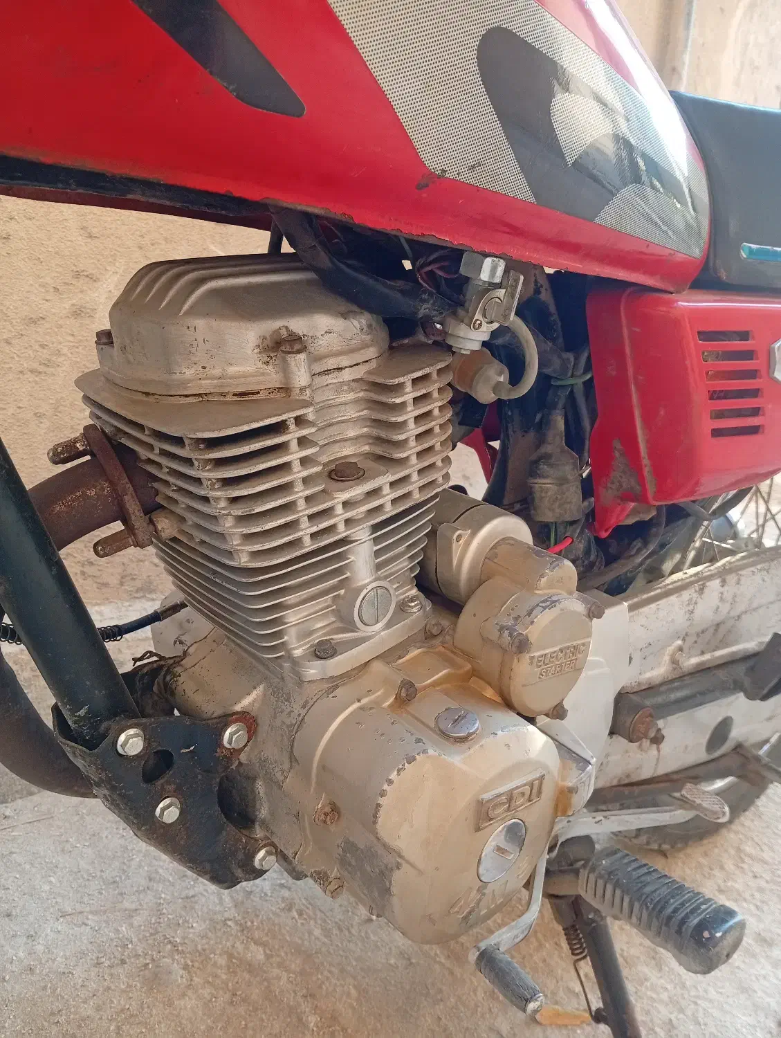 موتور هوندا سی جی 200 cc مدل 95|موتورسیکلت|قشم, |دیوار