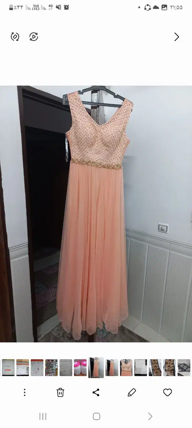 لباس مجلسی گلبهی|لباس|میبد, |دیوار