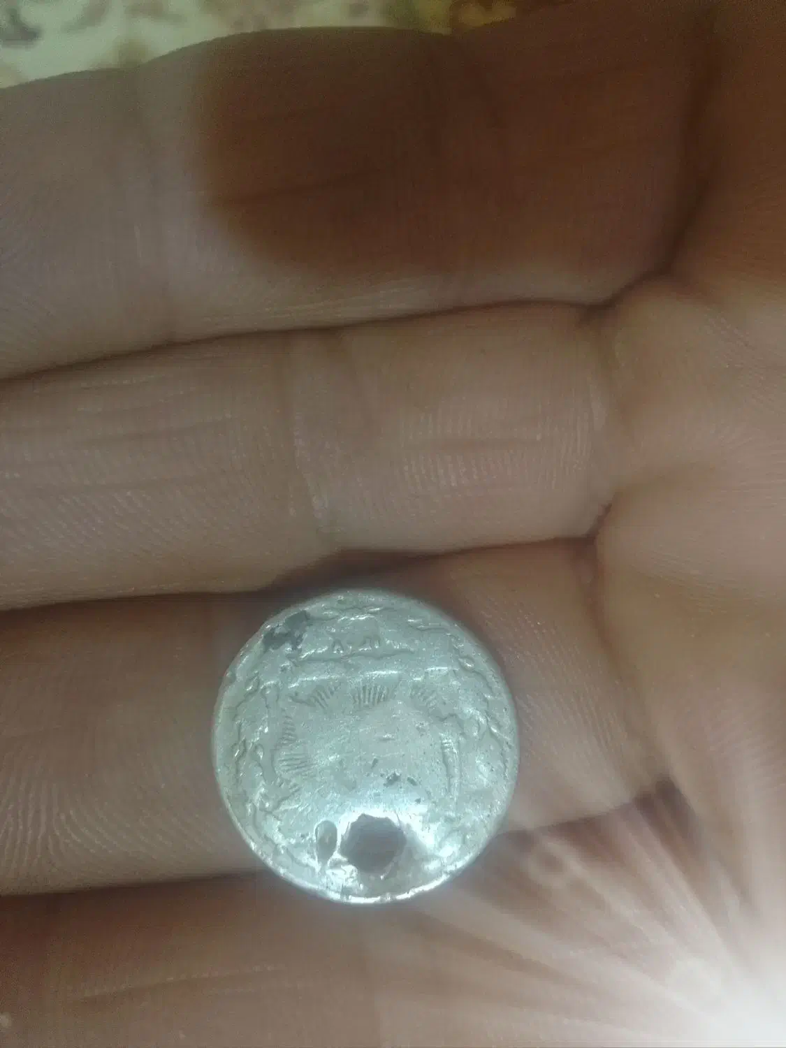 محمد علی شاه قاجار|کلکسیون سکه، تمبر، اسکناس|شیرین‌سو, |دیوار