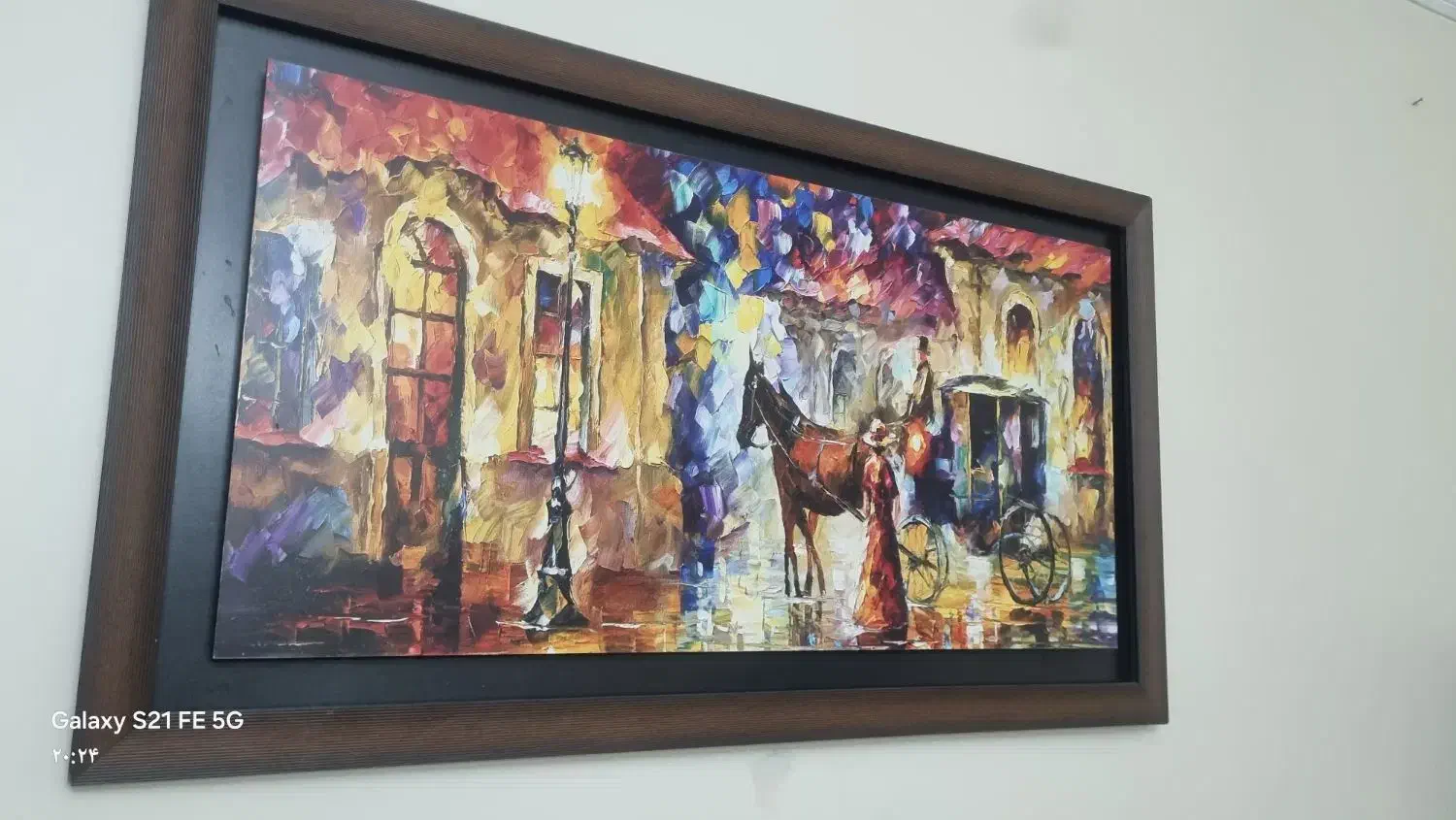 تابلو نقاشی زیبا ....عاوضه|تابلو، نقاشی، عکس|تهران, شهرک فردوس (حسینی)|دیوار