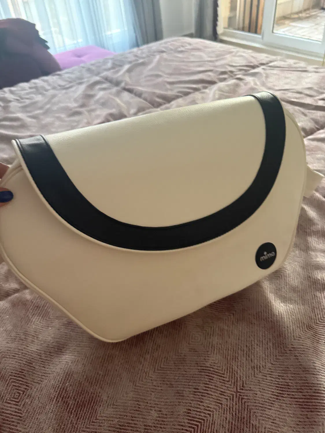 کیف لوازم کودک برند میما mima سفید (نو)|اسباب و اثاث بچه|تهران, زعفرانیه|دیوار