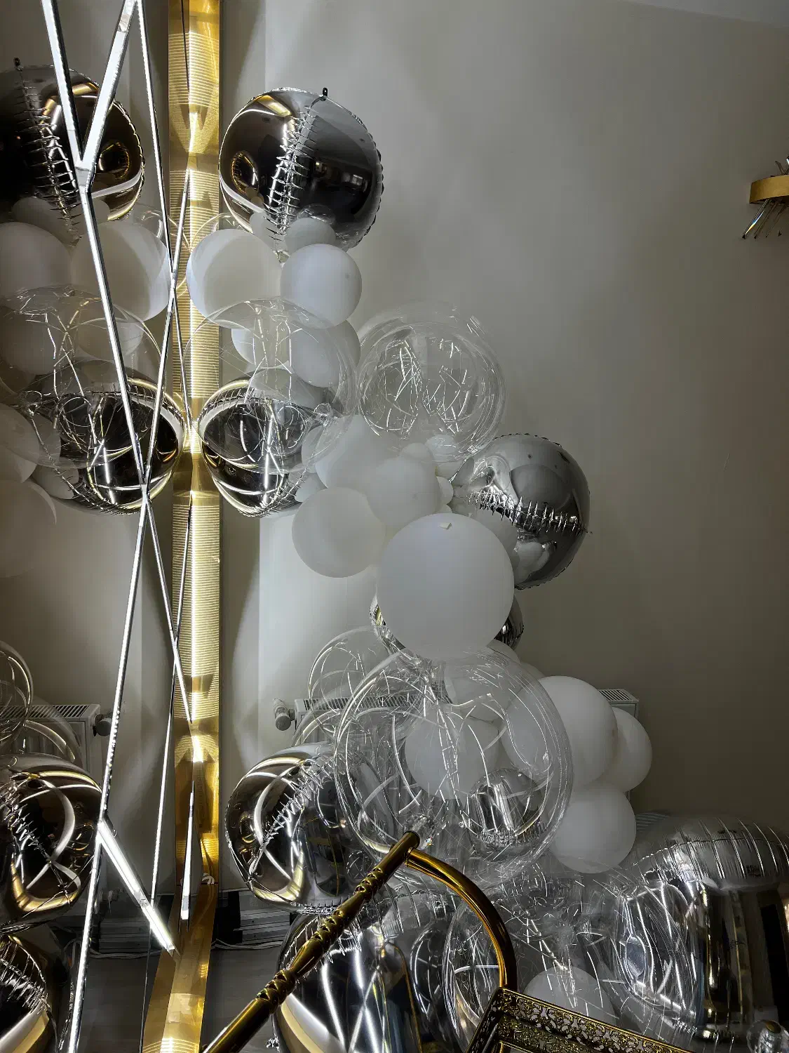 دکور بادکنک تولد شیک و جذاب|خدمات پذیرایی، مراسم|گرگان, |دیوار