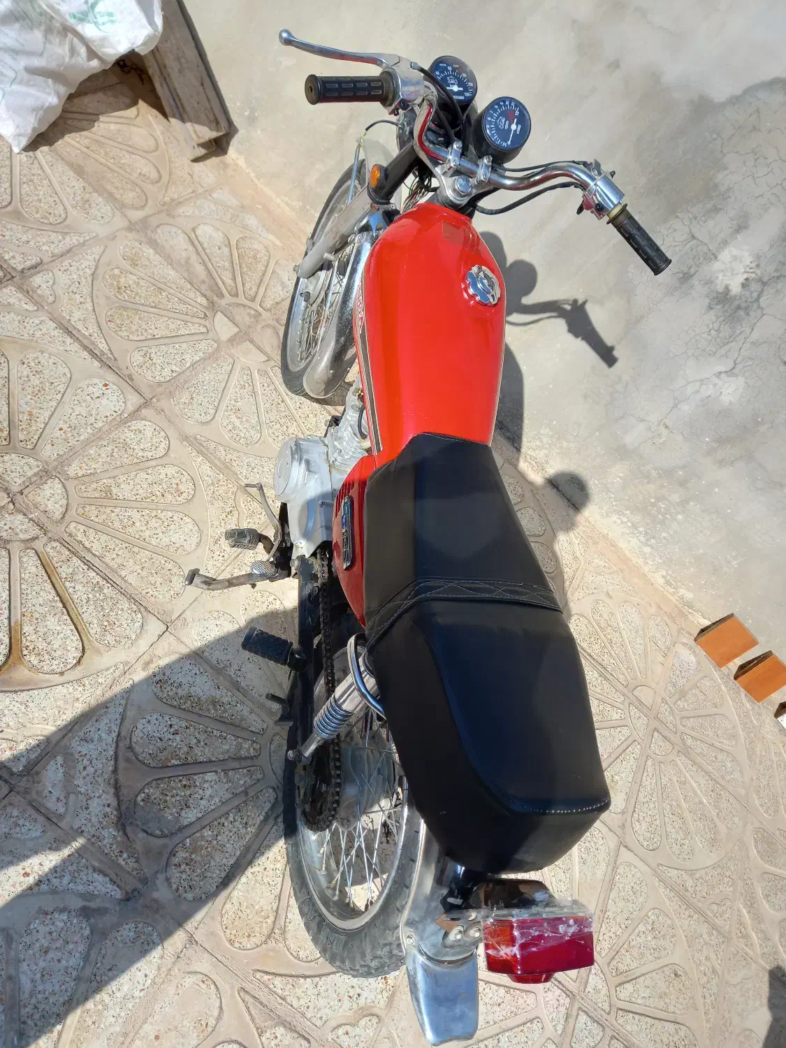 موتور۱۲۵تخت مزایده|موتورسیکلت|چرداول, |دیوار