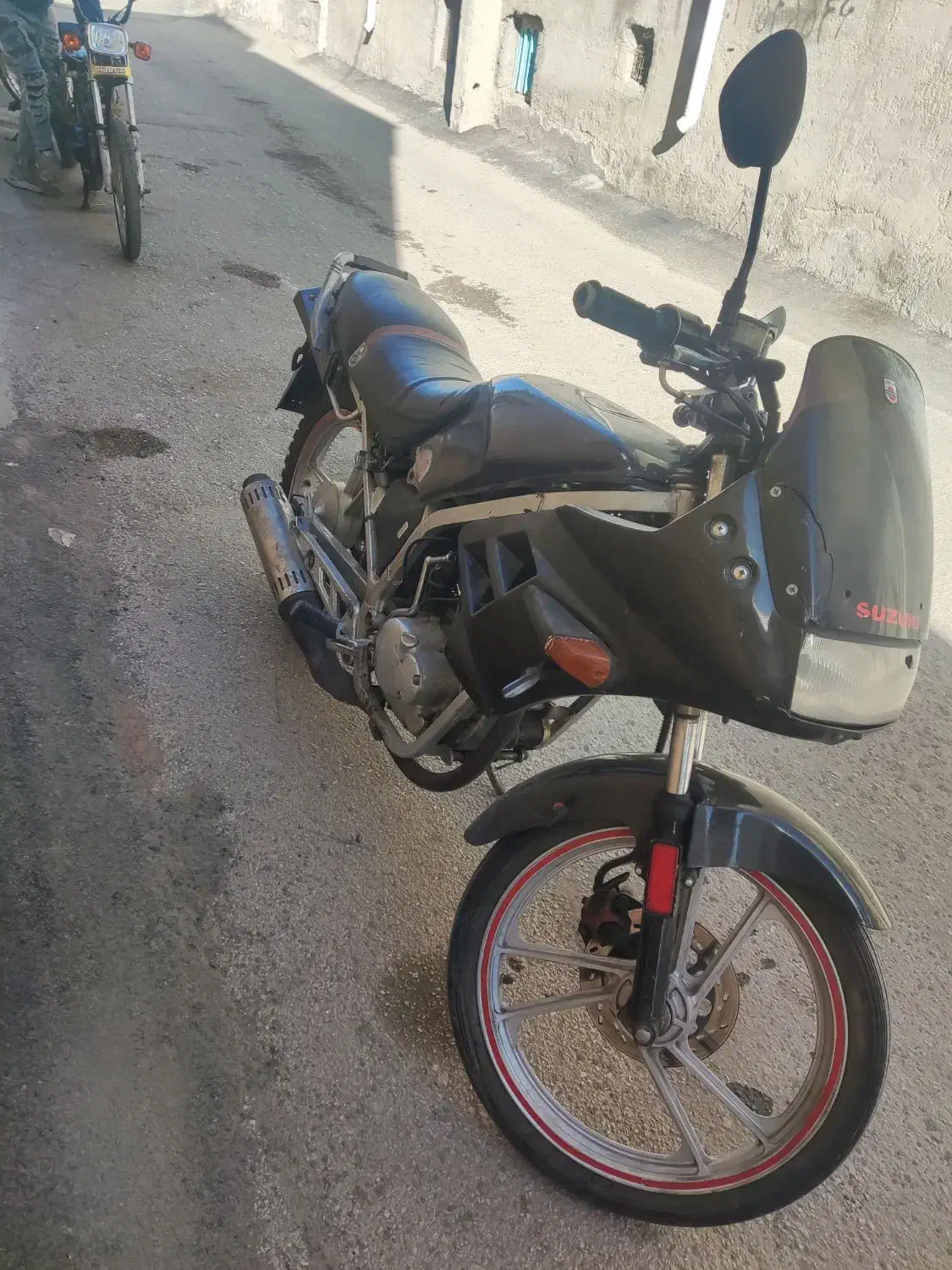 موتور سوزوکی مزایده ای|موتورسیکلت|اردبیل, |دیوار