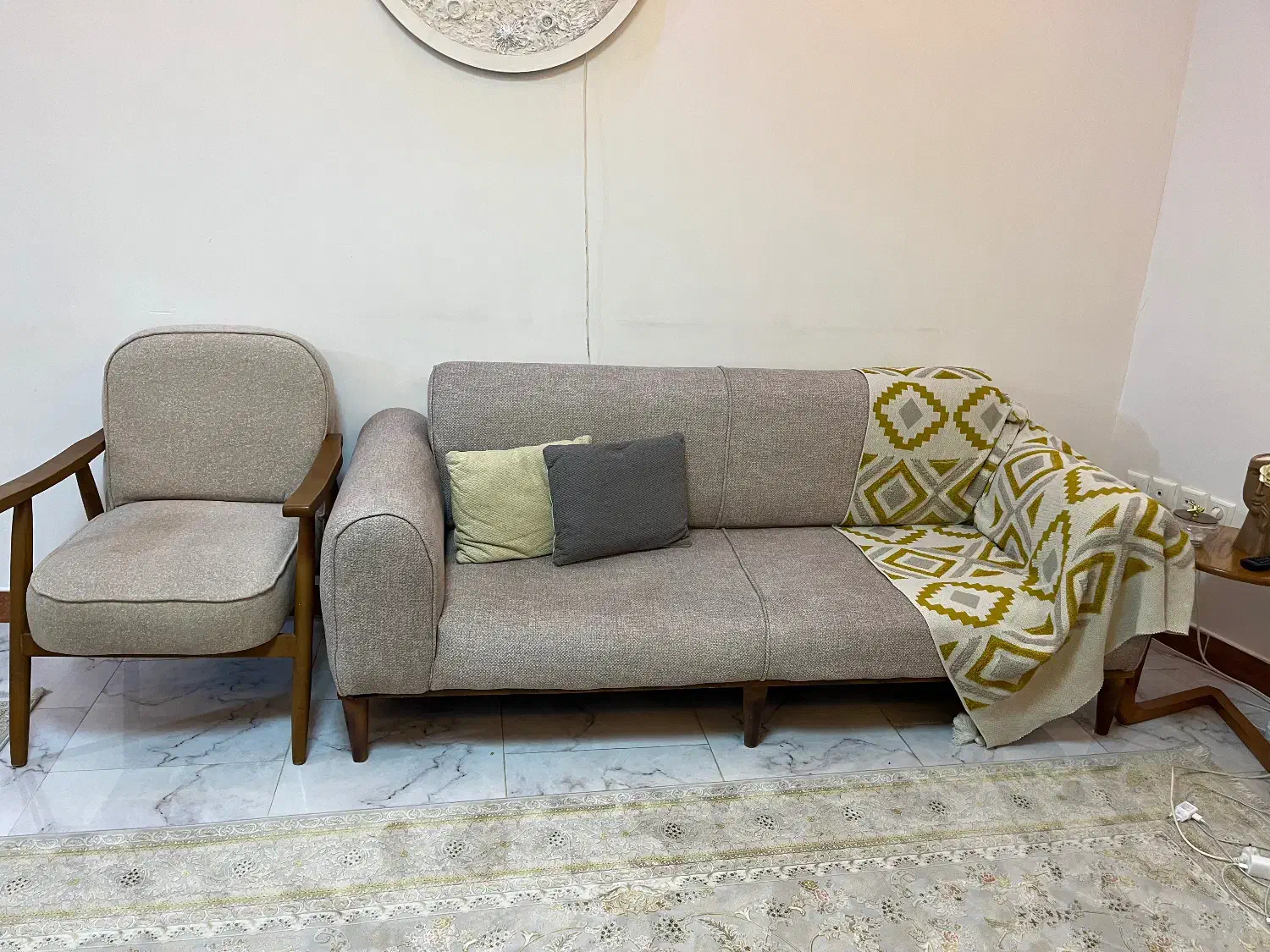 مبل|مبلمان خانگی و میز عسلی|رشت, دیانتی|دیوار