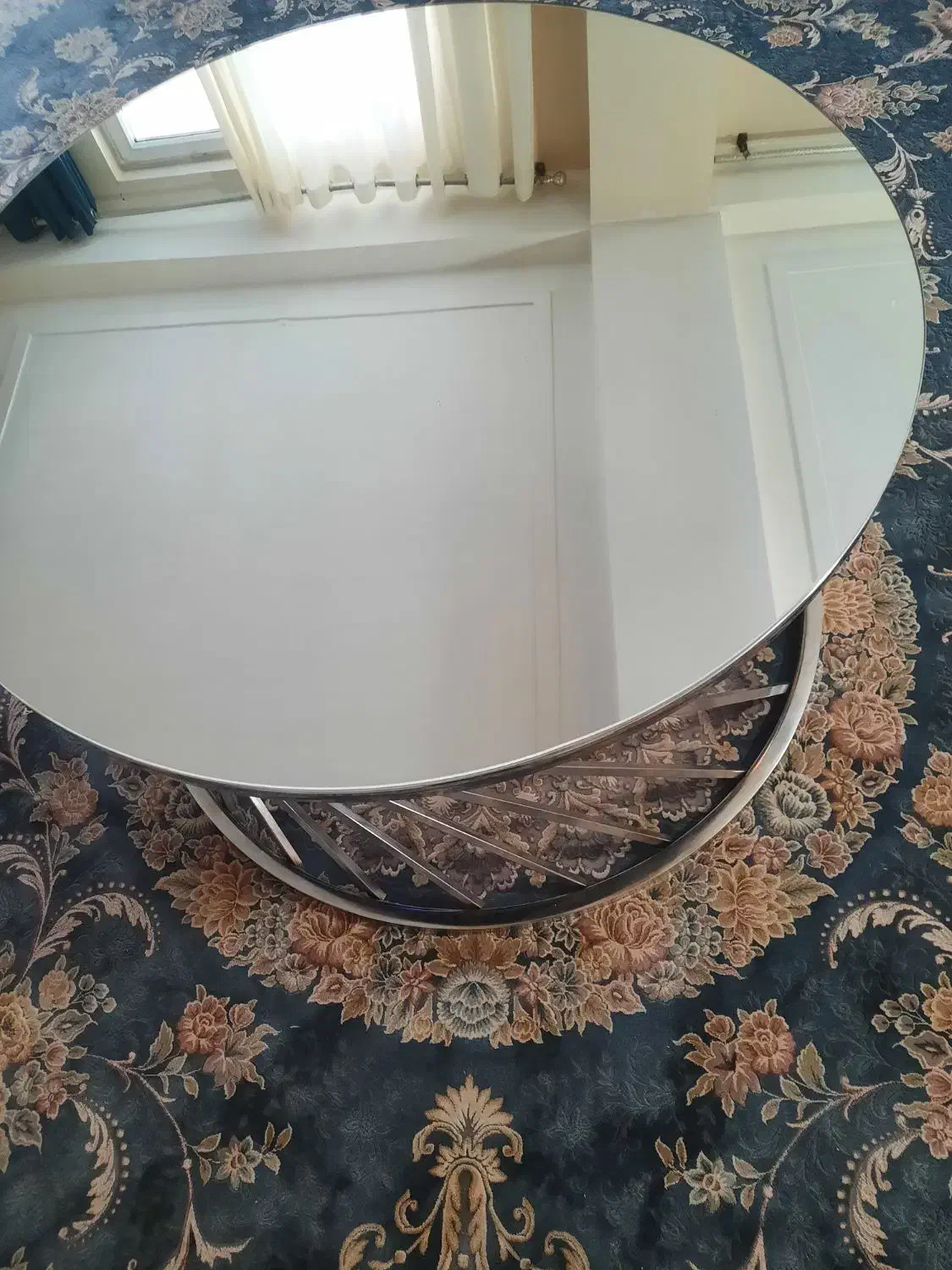 میز جلو مبلی صفحه آینه|مبلمان خانگی و میز عسلی|بومهن, |دیوار